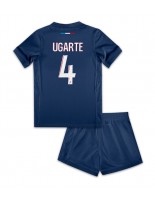 Paris Saint-Germain Manuel Ugarte #4 Kotipaita Lasten 2024-25 Lyhythihainen (+ shortsit)